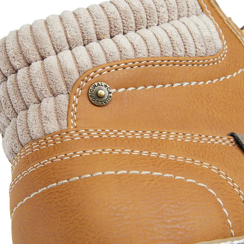 UKD Men's Route 21 Chukka Style Boots in Honey-2
